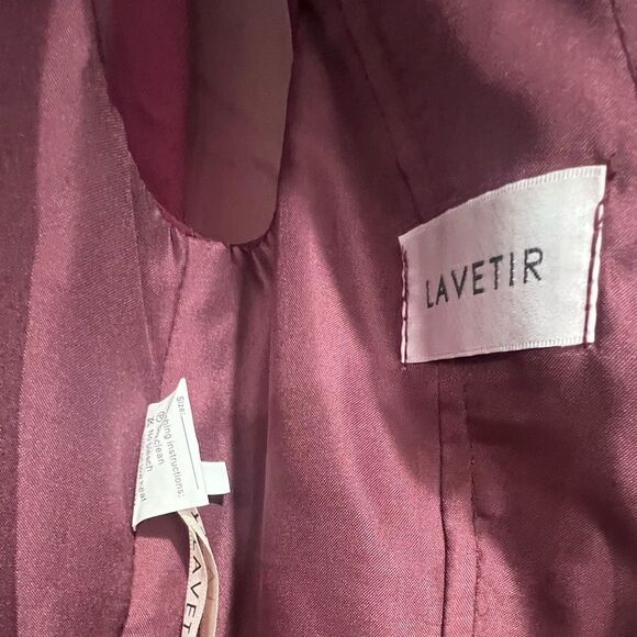 Lavetir Mother of the Bride or Bridesmaid Dress - Burgundy, Size 4, NWT - Picture 12 of 14